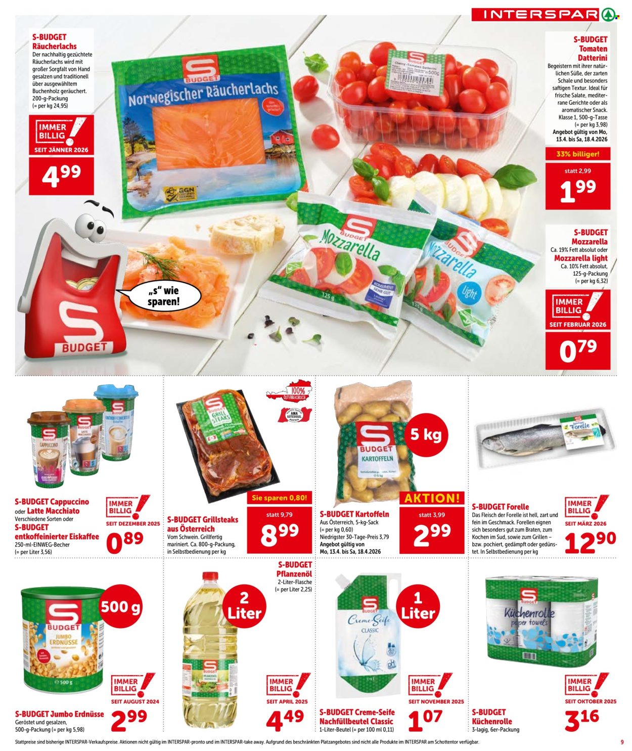 Angebote INTERSPAR - 16.4.2026 - 22.4.2026. Seite 10