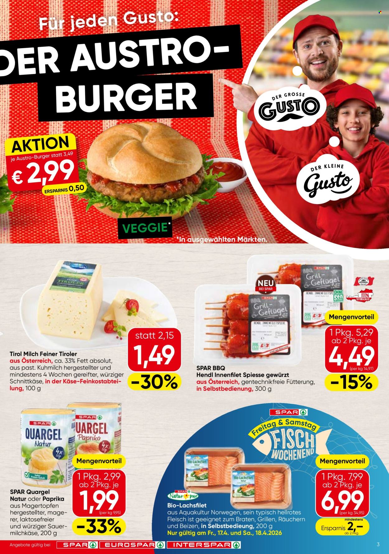 Angebote SPAR - 16.4.2026 - 22.4.2026. Seite 3