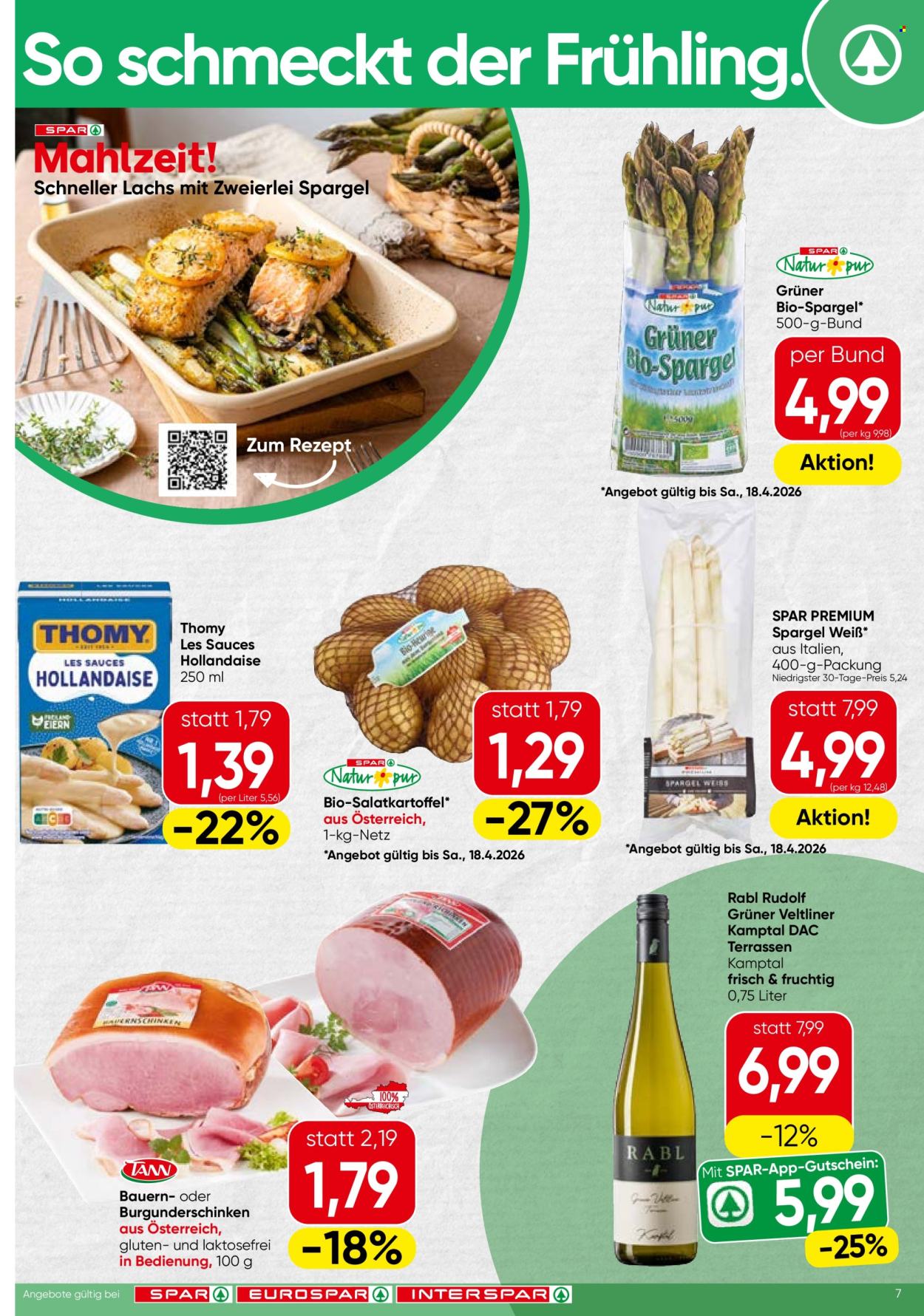 Angebote SPAR - 16.4.2026 - 22.4.2026. Seite 7