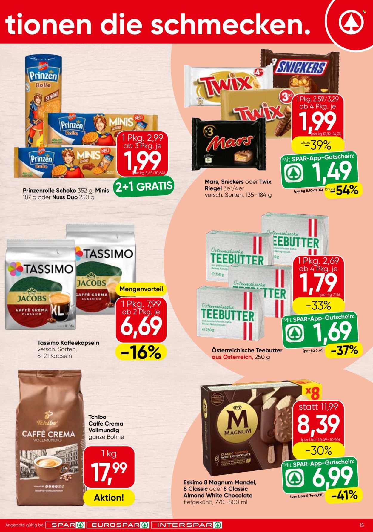 Angebote SPAR - 16.4.2026 - 22.4.2026. Seite 15