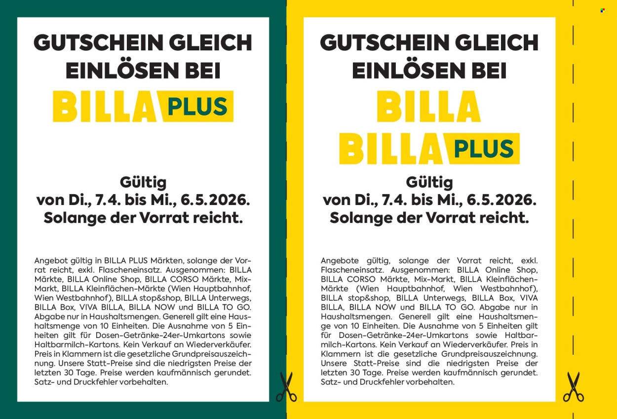 Angebote Billa - 7.4.2026 - 6.5.2026. Seite 34