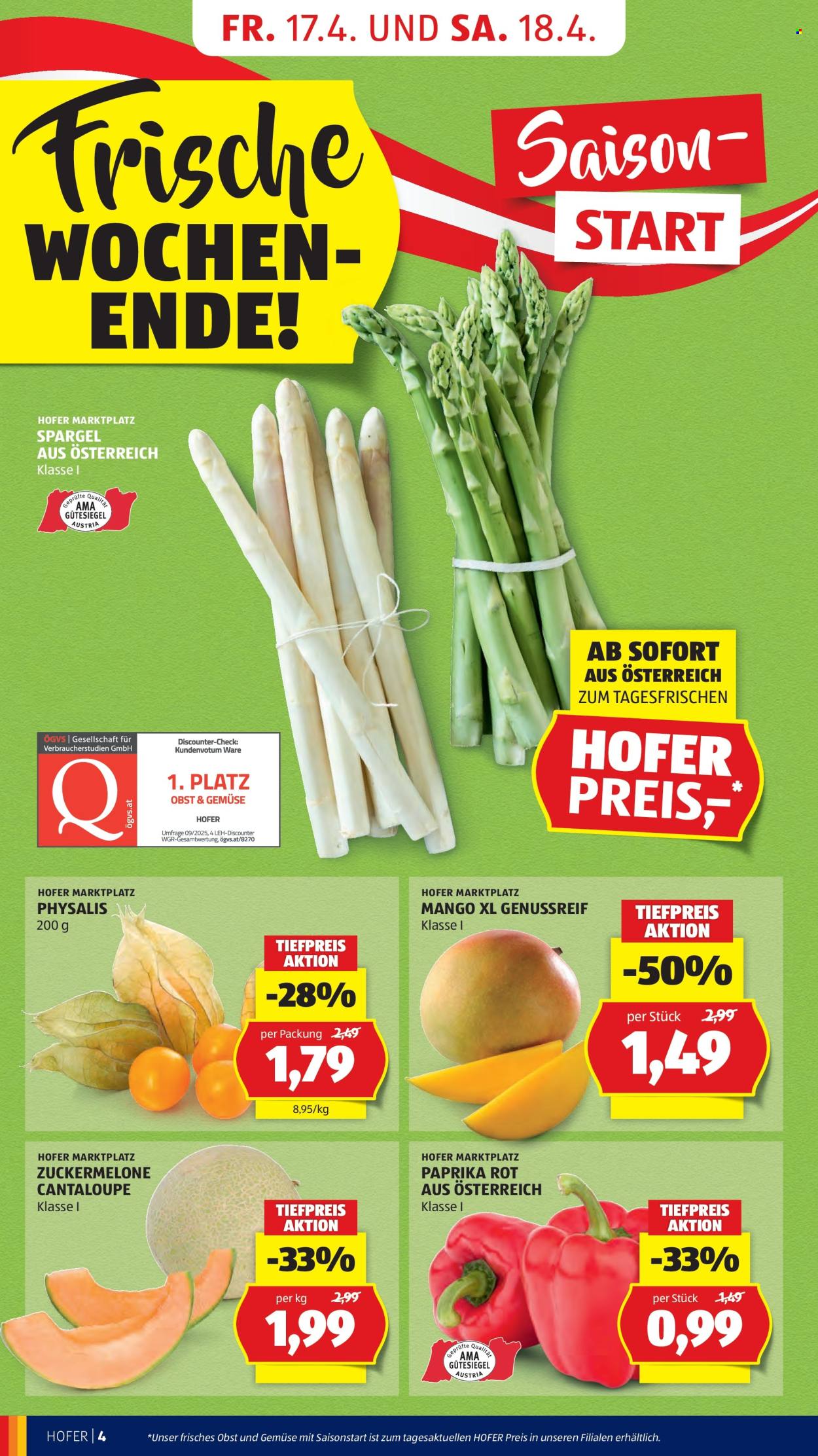 Angebote Hofer - 17.4.2026 - 23.4.2026. Seite 6