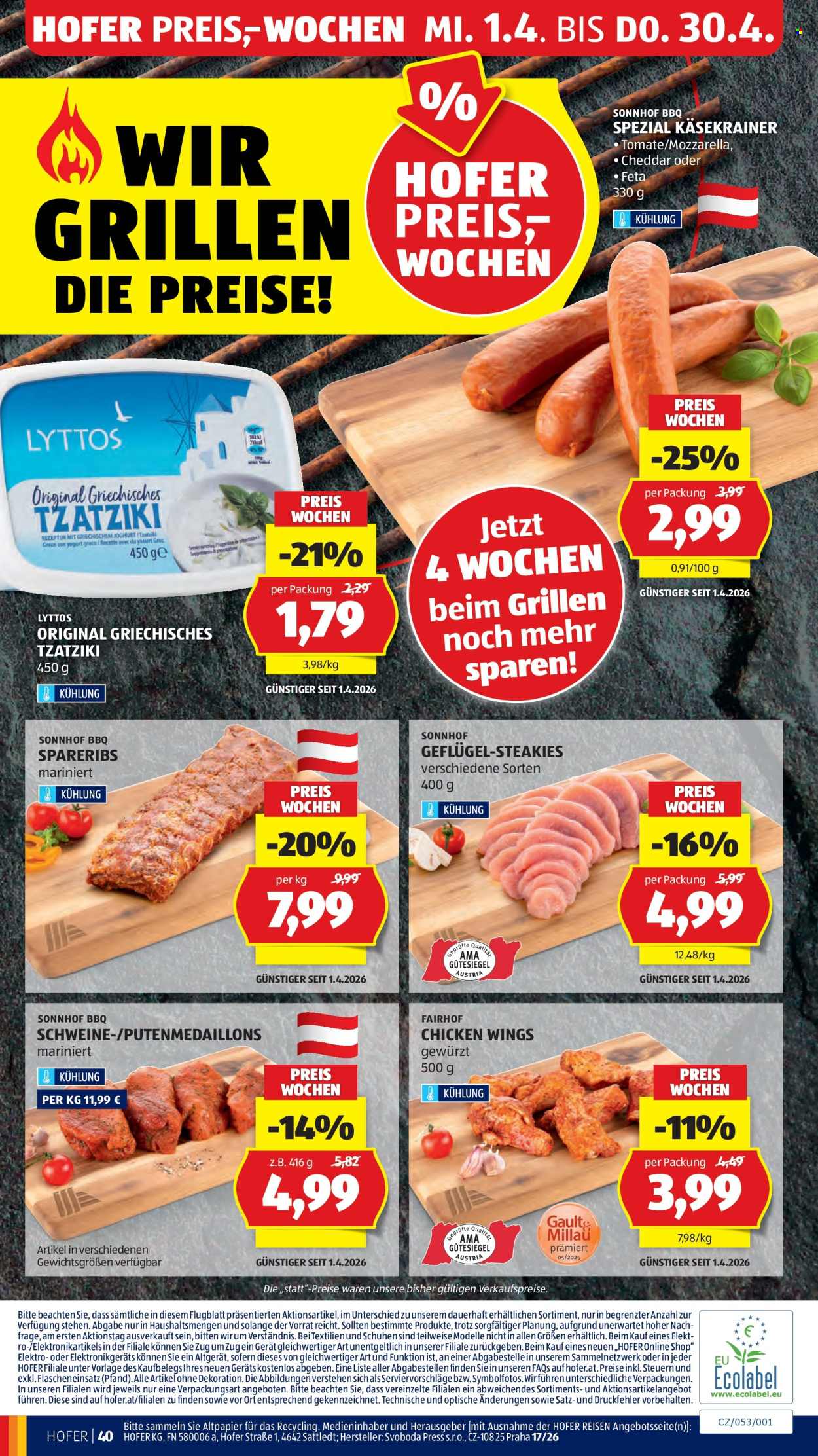 Angebote Hofer - 17.4.2026 - 23.4.2026. Seite 44