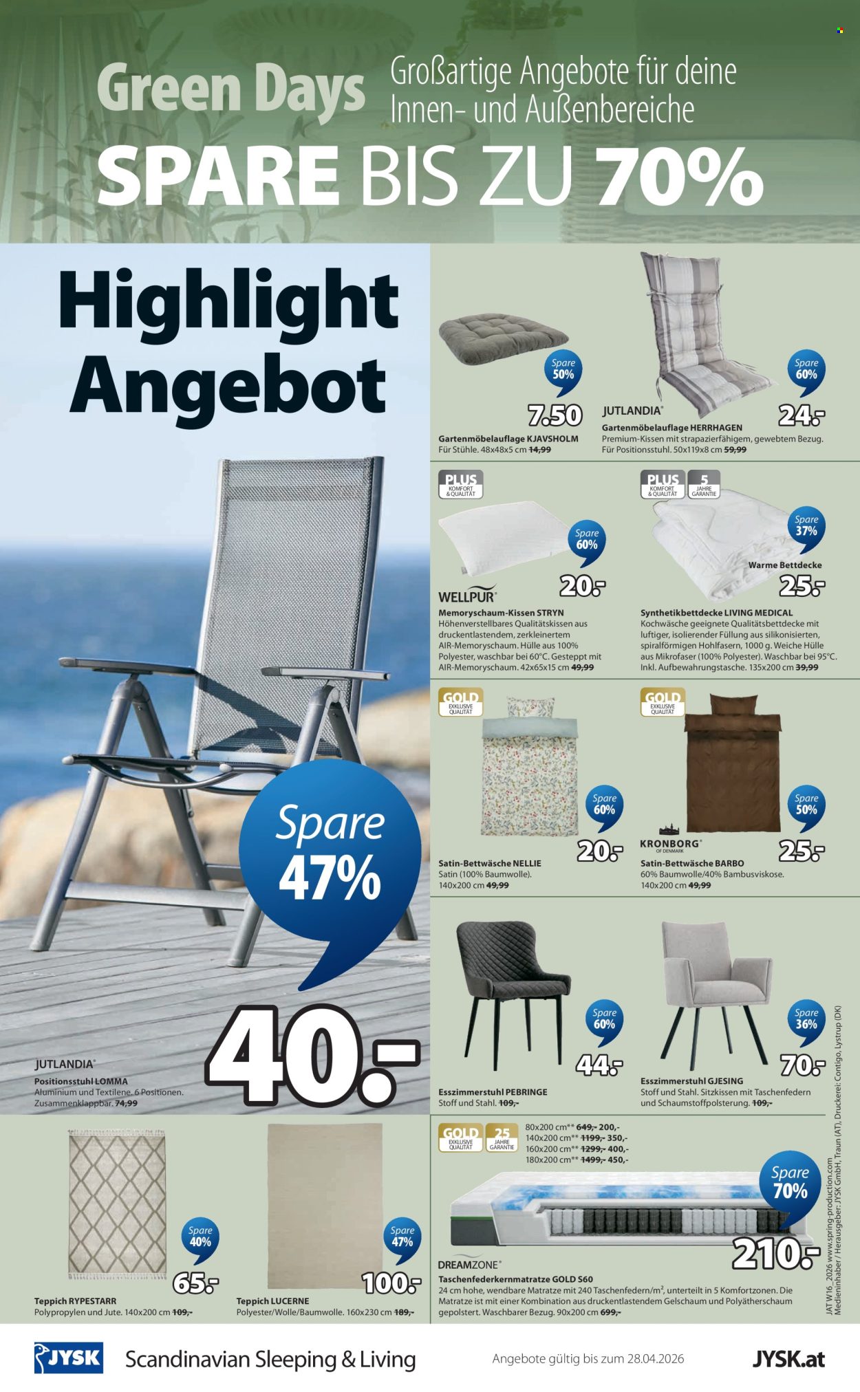 Angebote JYSK - 16.4.2026 - 28.4.2026. Seite 9