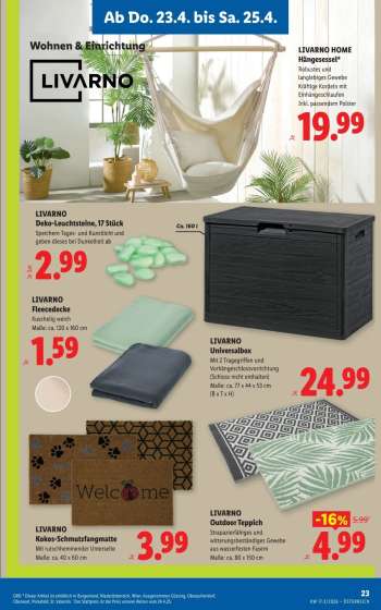 thumbnail - LIVARNO Outdoor Teppich