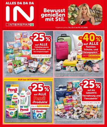 Angebote INTERSPAR - 23.4.2026 - 6.5.2026.