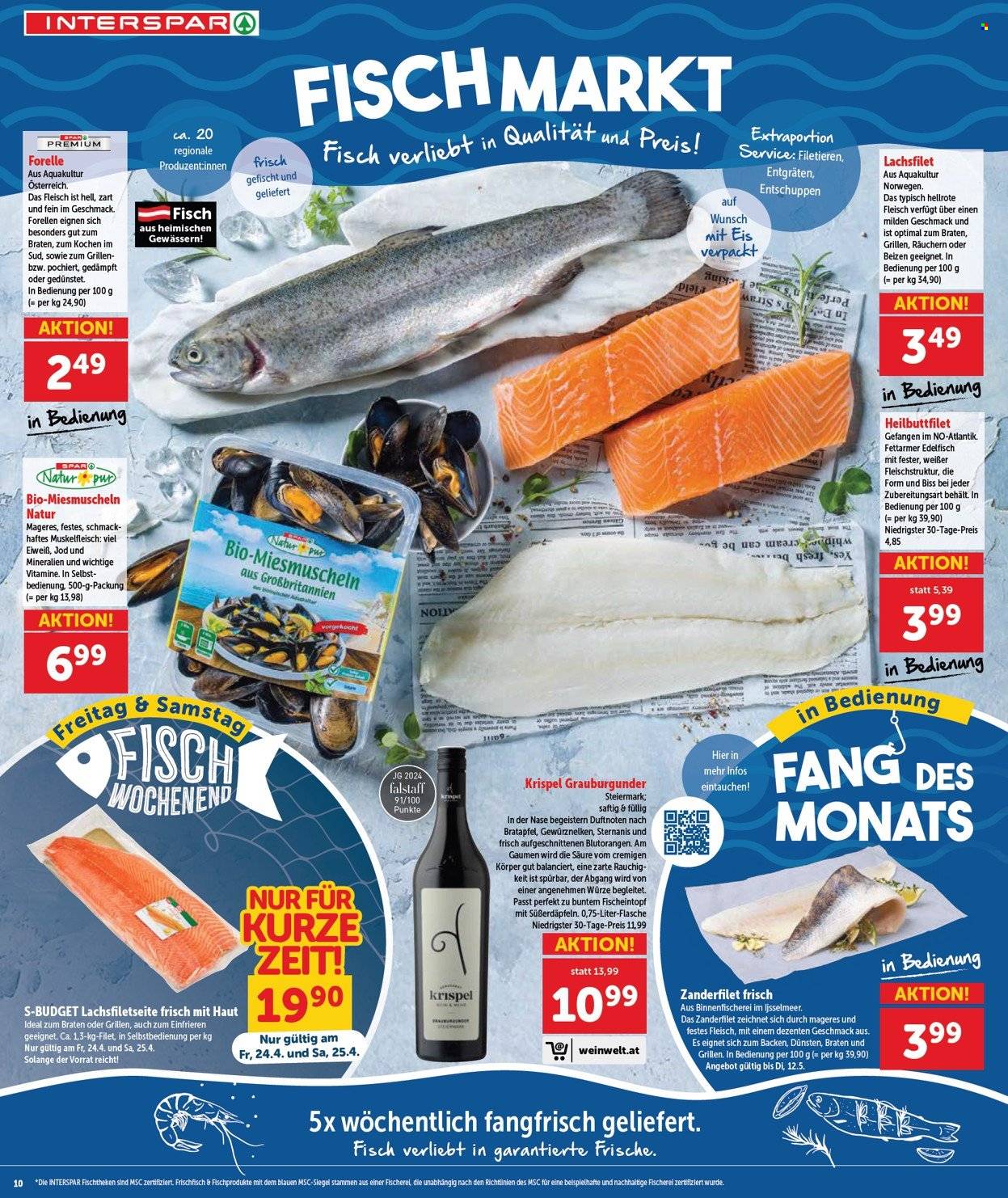 Angebote INTERSPAR - 24.4.2026 - 6.5.2026. Seite 10