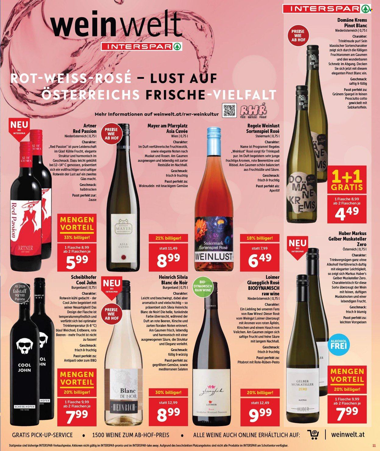 Angebote INTERSPAR - 24.4.2026 - 6.5.2026. Seite 11
