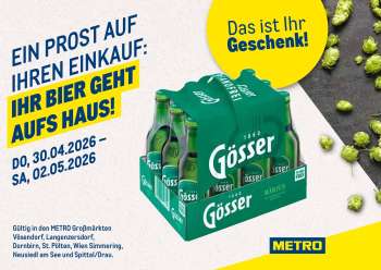 Angebote Metro - 30.4.2026 - 2.5.2026.