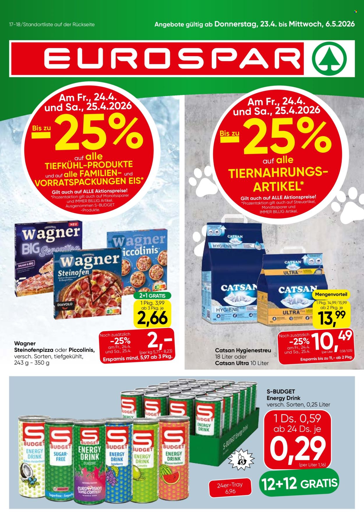 Angebote EUROSPAR - 23.4.2026 - 6.5.2026. Seite 1