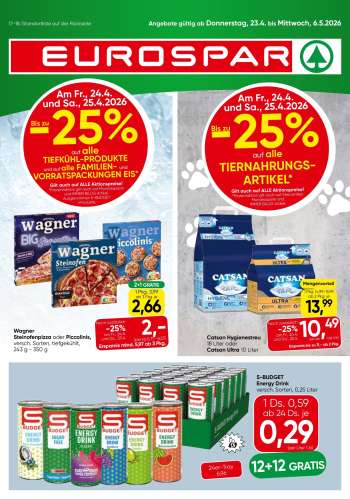 Angebote EUROSPAR - 23.4.2026 - 6.5.2026.