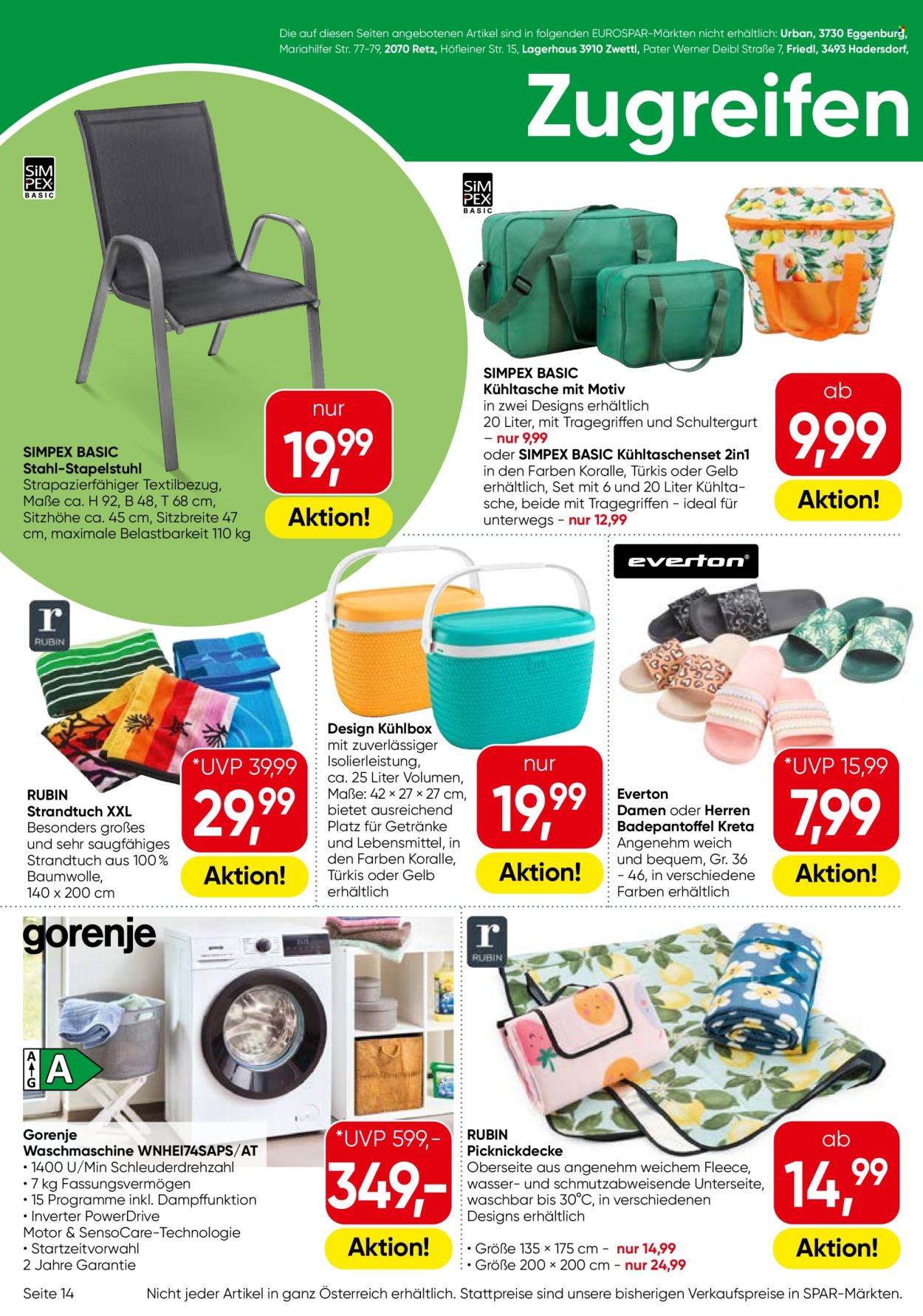 Angebote EUROSPAR - 23.4.2026 - 6.5.2026. Seite 14
