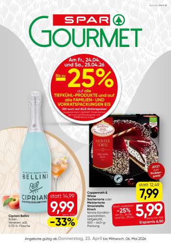 Angebote SPAR - 23.4.2026 - 6.5.2026.