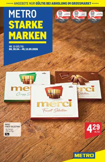 Angebote Metro - 30.4.2026 - 13.5.2026.