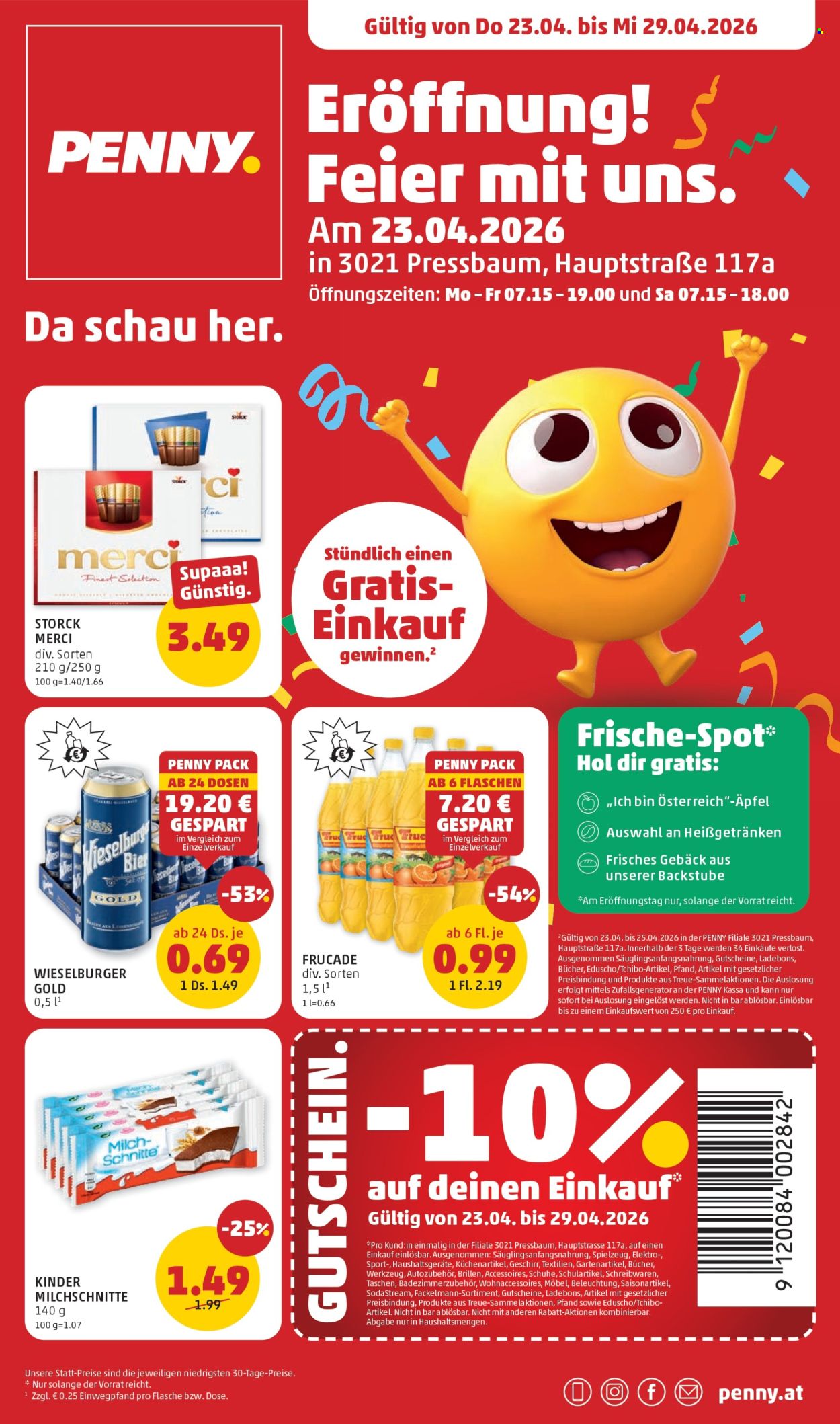 Angebote Penny - 23.4.2026 - 29.4.2026. Seite 1