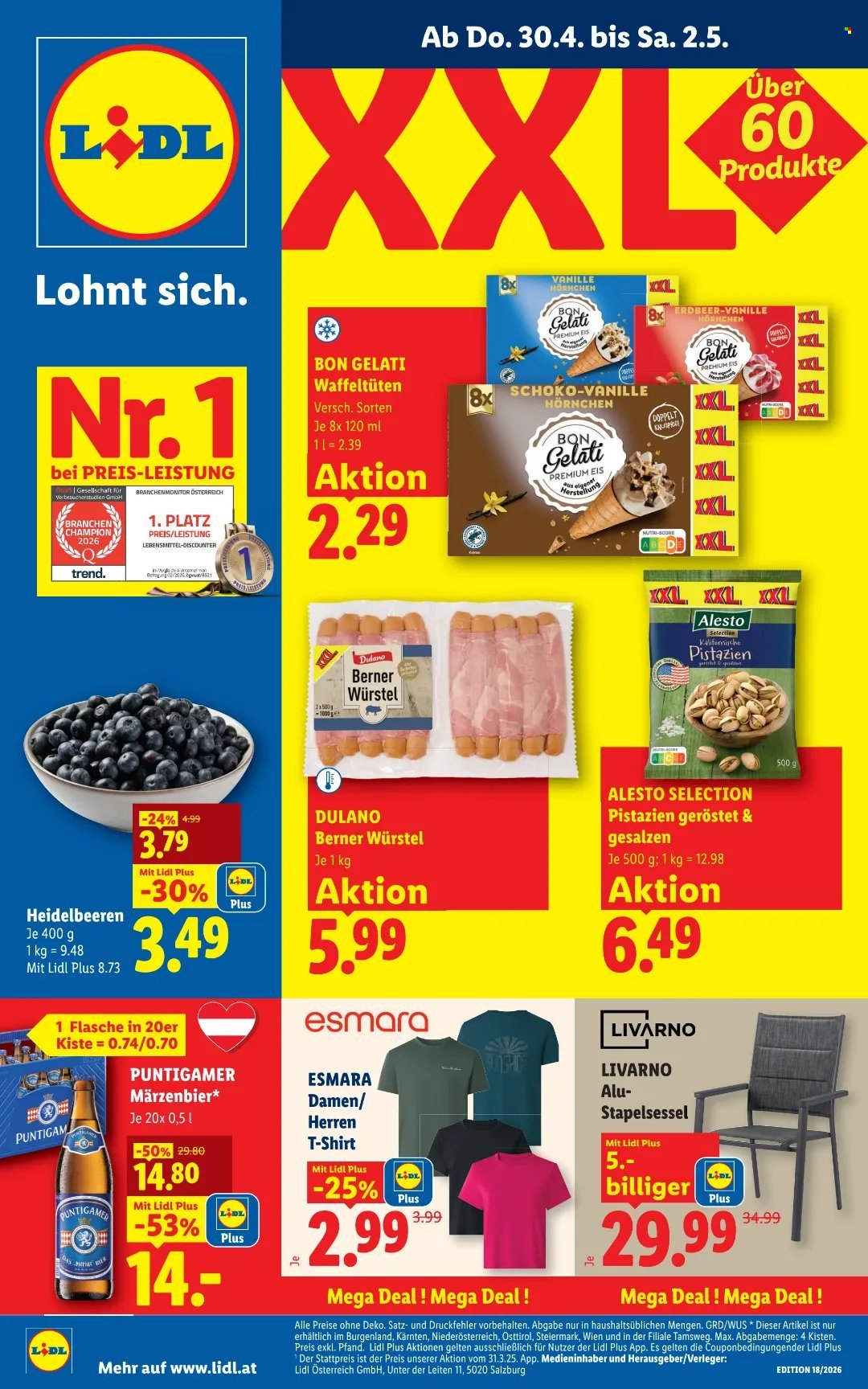 Angebote Lidl - 30.4.2026 - 6.5.2026. Seite 1