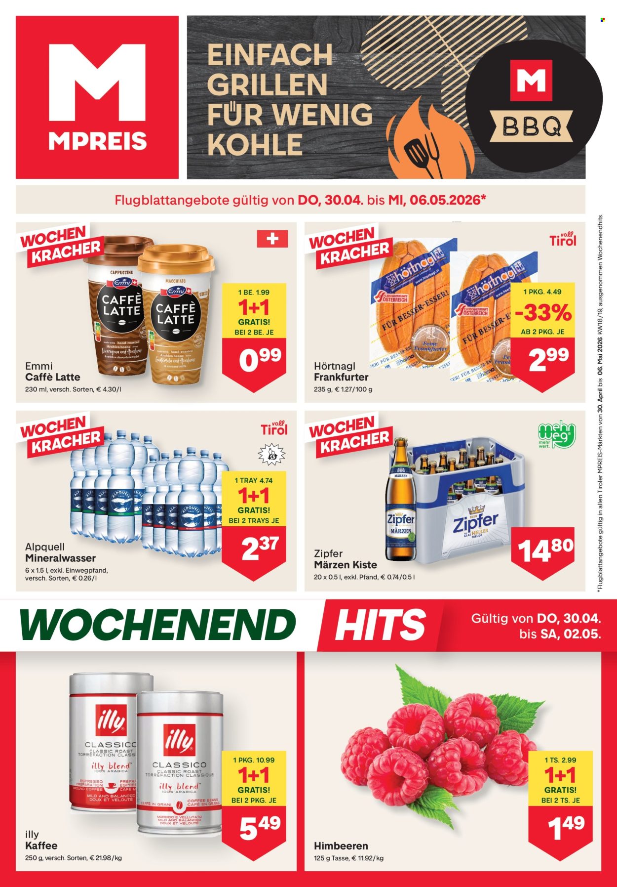Angebote MPREIS - 30.4.2026 - 6.5.2026. Seite 1