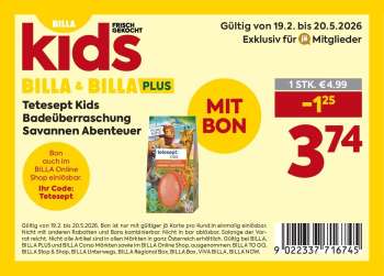 Angebote Billa - 19.2.2026 - 20.5.2026.