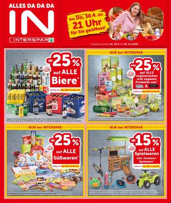 Angebote INTERSPAR - 30.4.2026 - 6.5.2026.