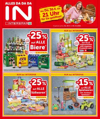 Angebote INTERSPAR - 30.4.2026 - 6.5.2026.