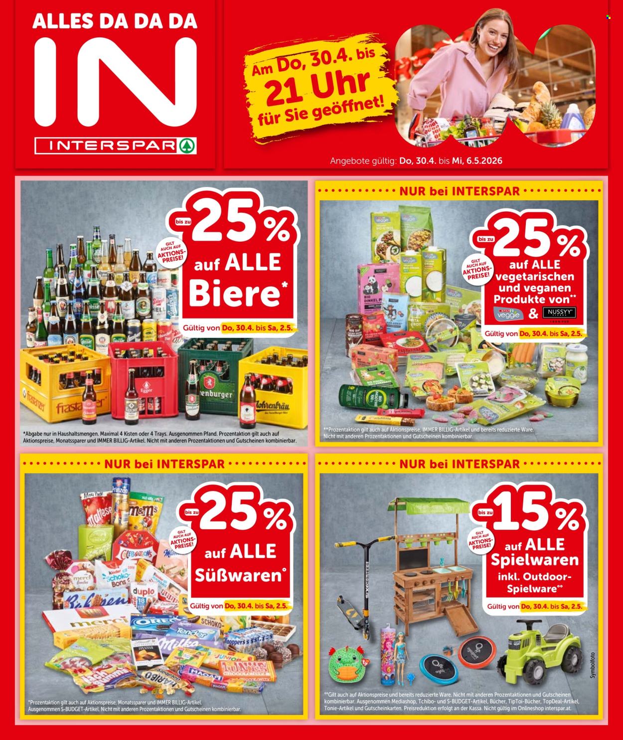 Angebote INTERSPAR - 30.4.2026 - 6.5.2026. Seite 1