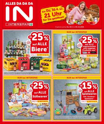 Angebote INTERSPAR - 30.4.2026 - 6.5.2026.