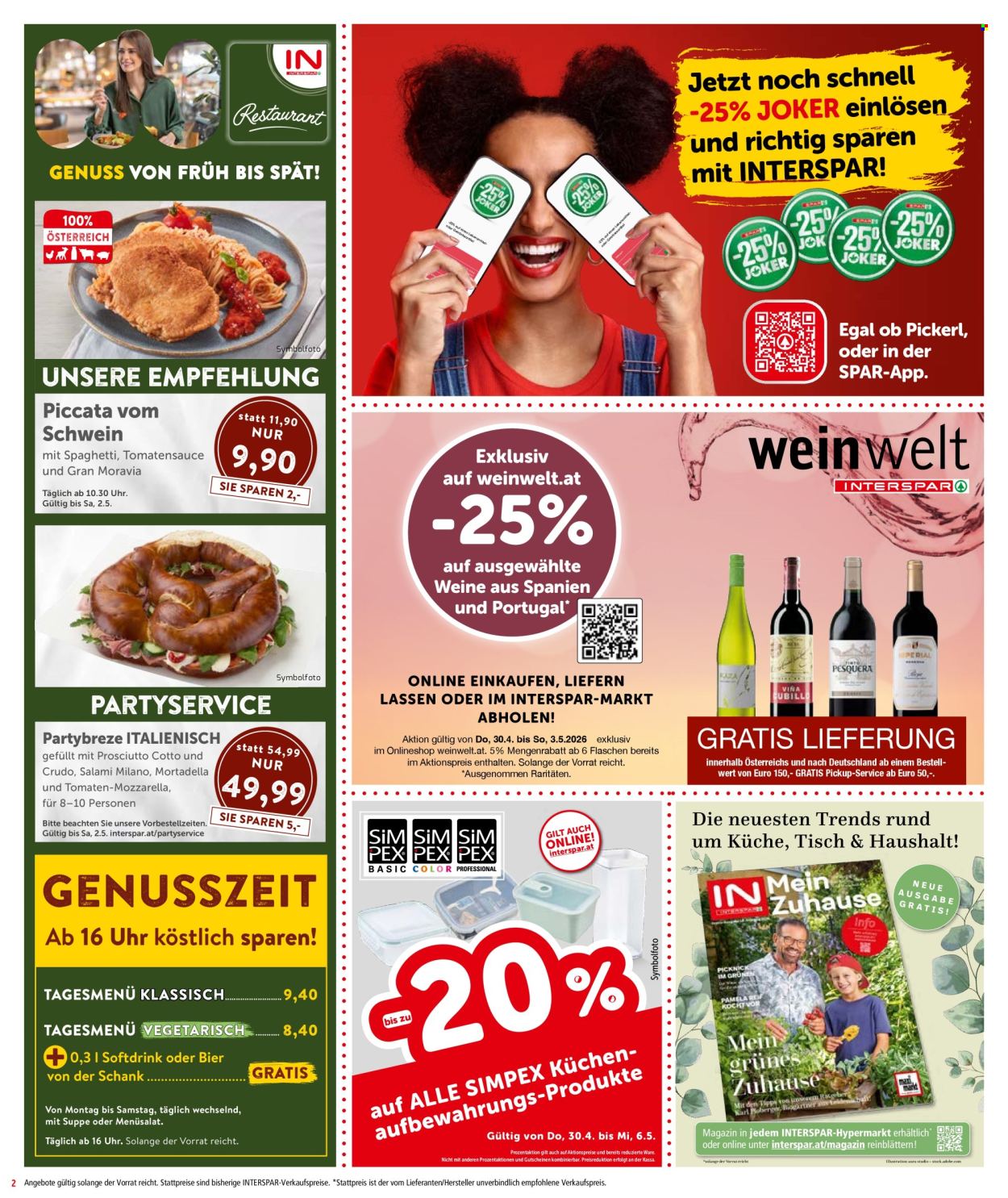 Angebote INTERSPAR - 30.4.2026 - 6.5.2026. Seite 2