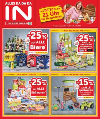 Angebote INTERSPAR - 30.4.2026 - 6.5.2026.