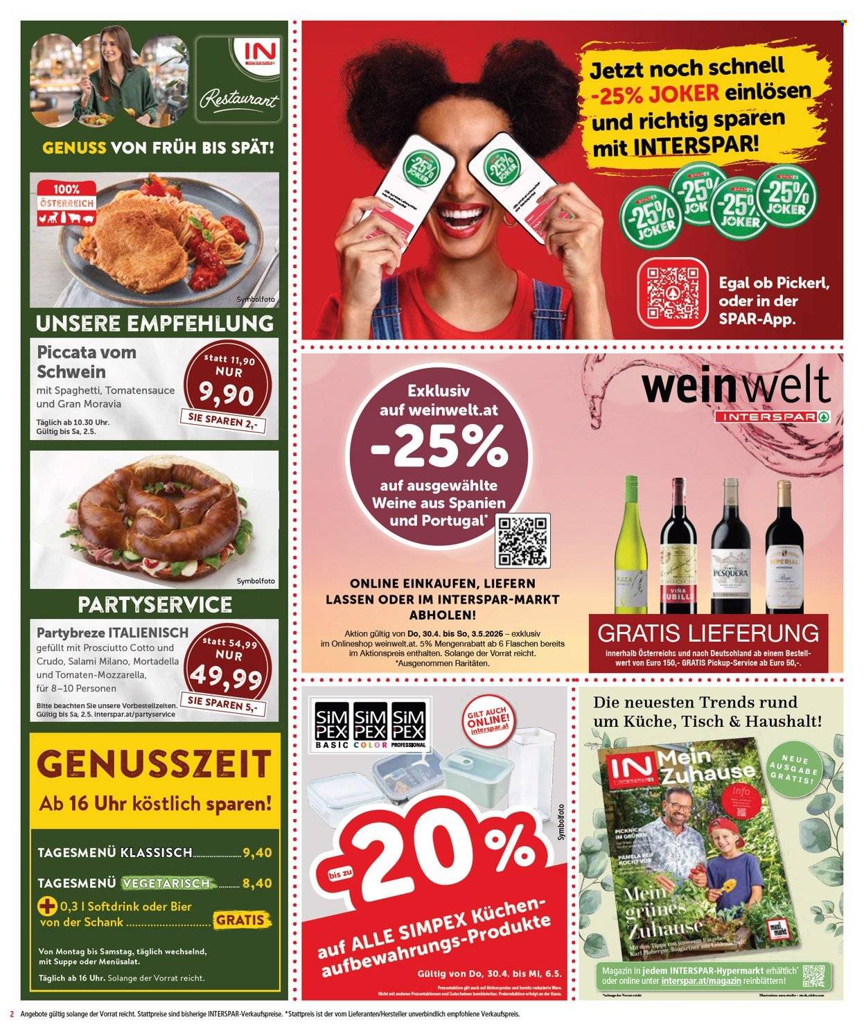 Angebote INTERSPAR - 30.4.2026 - 6.5.2026. Seite 2