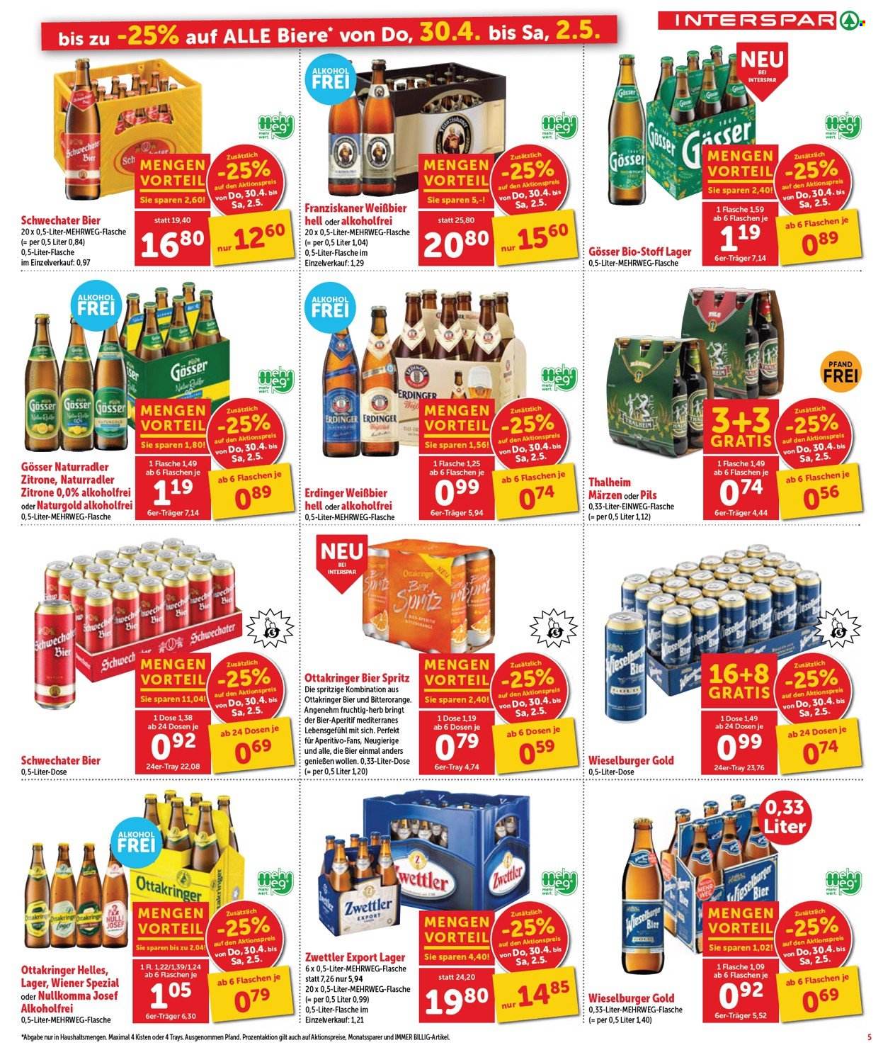 Angebote INTERSPAR - 30.4.2026 - 6.5.2026. Seite 5