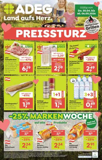 Angebote ADEG - 30.4.2026 - 6.5.2026.
