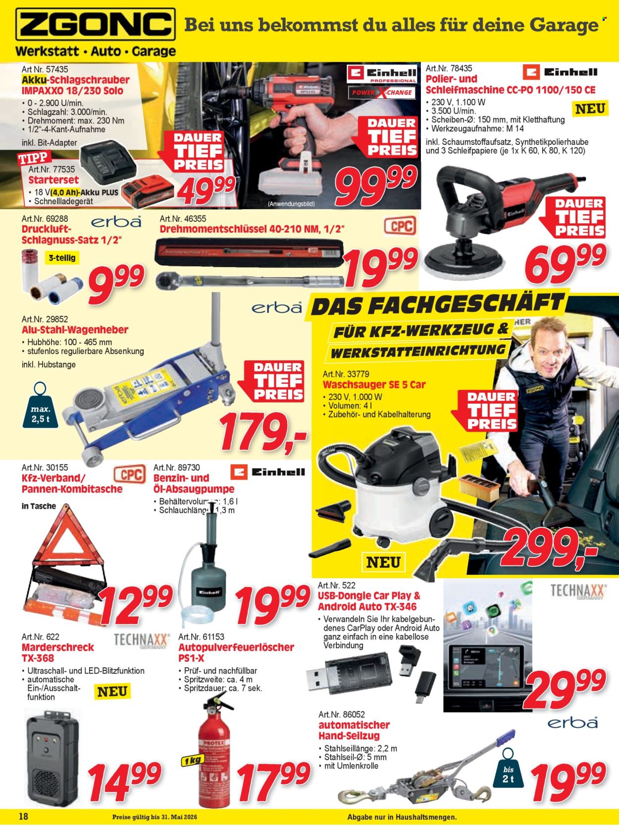 Angebote Zgonc - 1.5.2026 - 31.5.2026. Seite 18