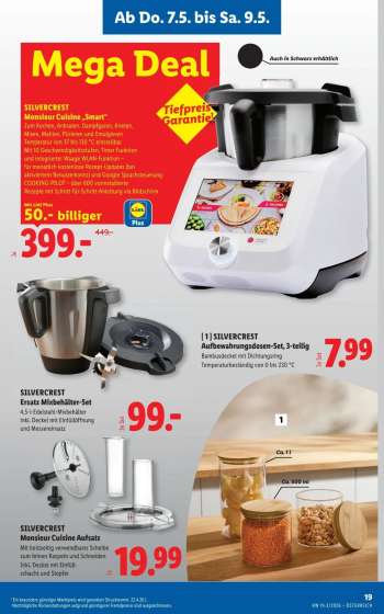 thumbnail - SILVERCREST Monsieur Cuisine Aufsatz