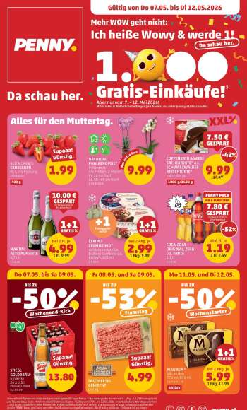 Angebote Penny - 7.5.2026 - 12.5.2026.