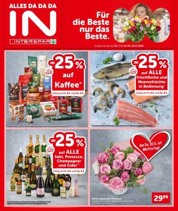 Angebote INTERSPAR - 7.5.2026 - 20.5.2026.