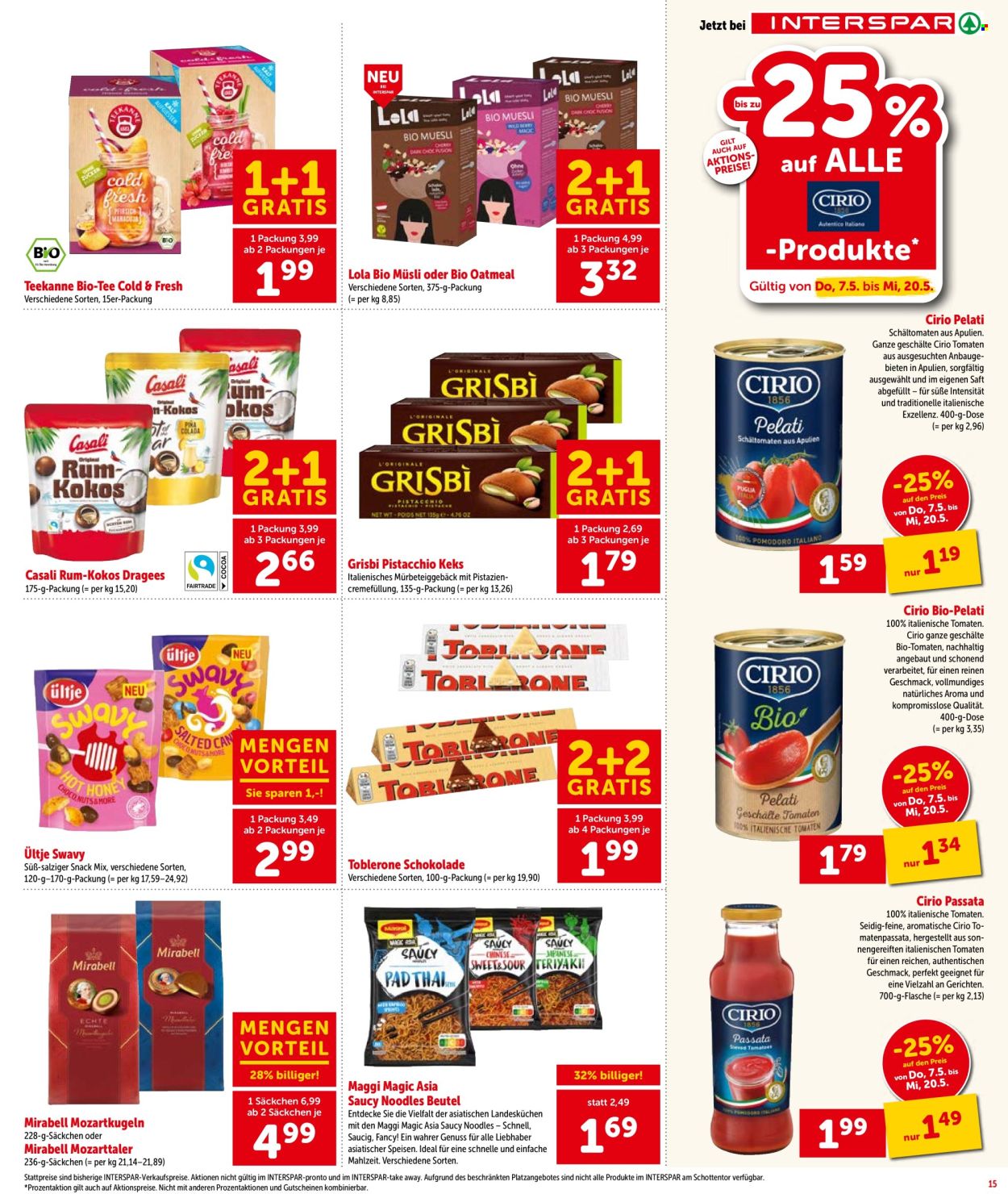 Angebote INTERSPAR - 7.5.2026 - 20.5.2026. Seite 15