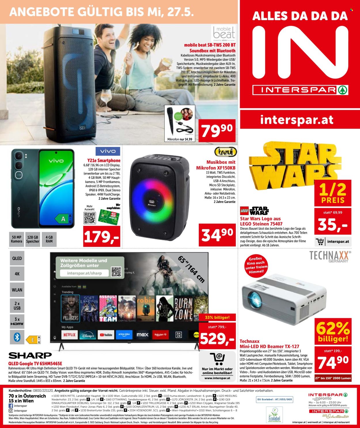 Angebote INTERSPAR - 7.5.2026 - 20.5.2026. Seite 25
