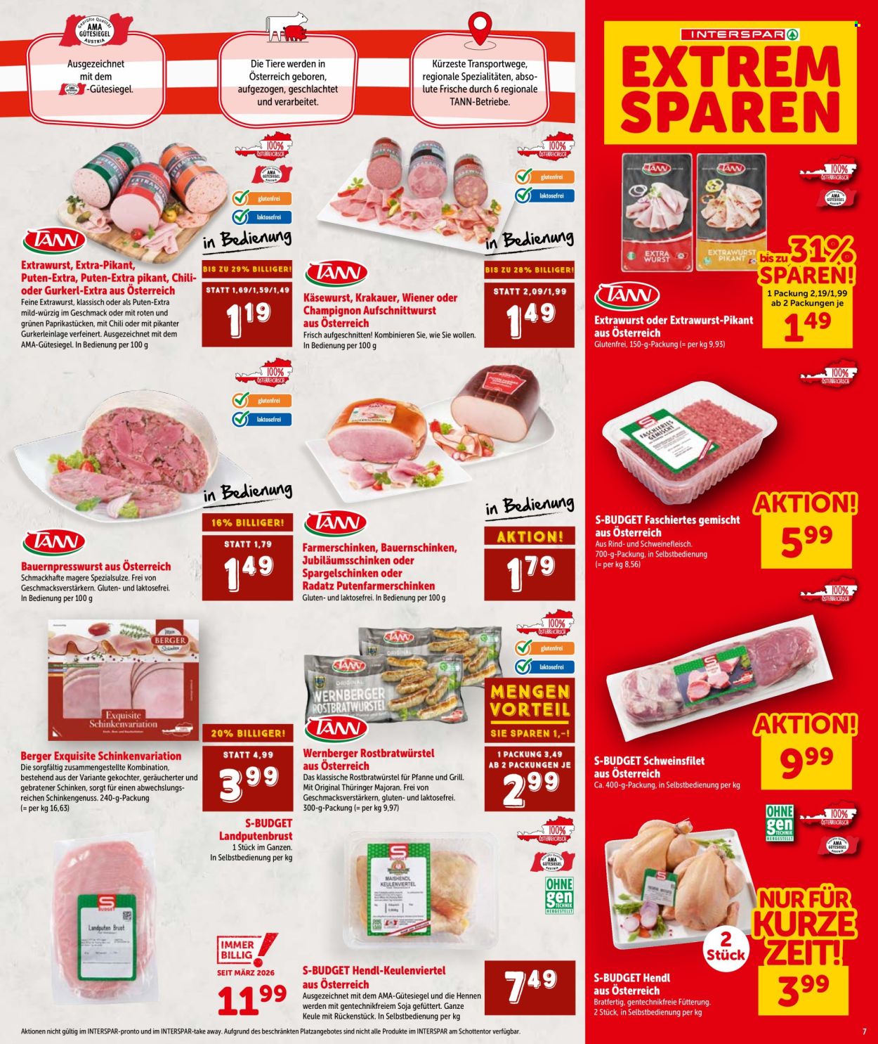 Angebote INTERSPAR - 7.5.2026 - 20.5.2026. Seite 7