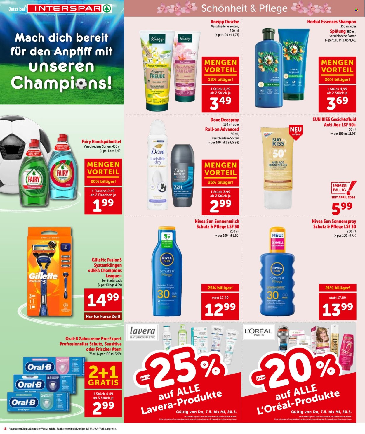 Angebote INTERSPAR - 7.5.2026 - 20.5.2026. Seite 18