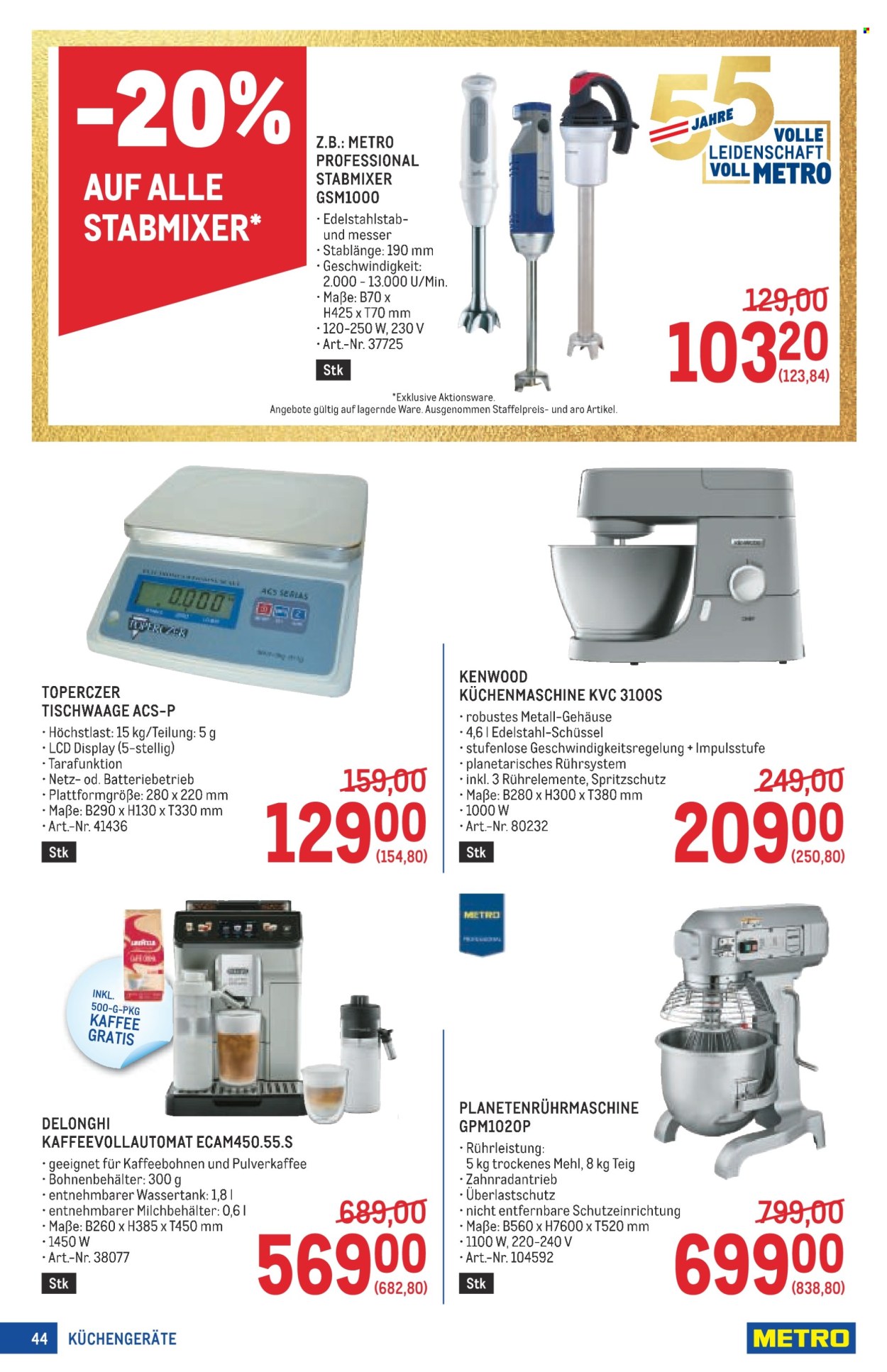Angebote Metro - 15.5.2026 - 27.5.2026. Seite 44