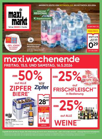 Angebote Maximarkt - 13.5.2026 - 20.5.2026.