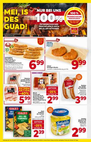 thumbnail - BILLA immer gut American Style Bacon Honey od. Canadian Style Bacon Maple Syrup