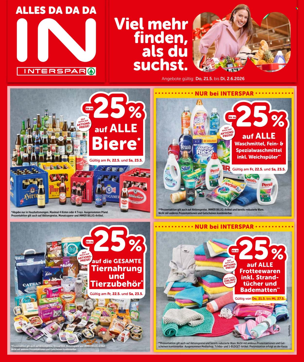 Angebote INTERSPAR - 21.5.2026 - 2.6.2026. Seite 1