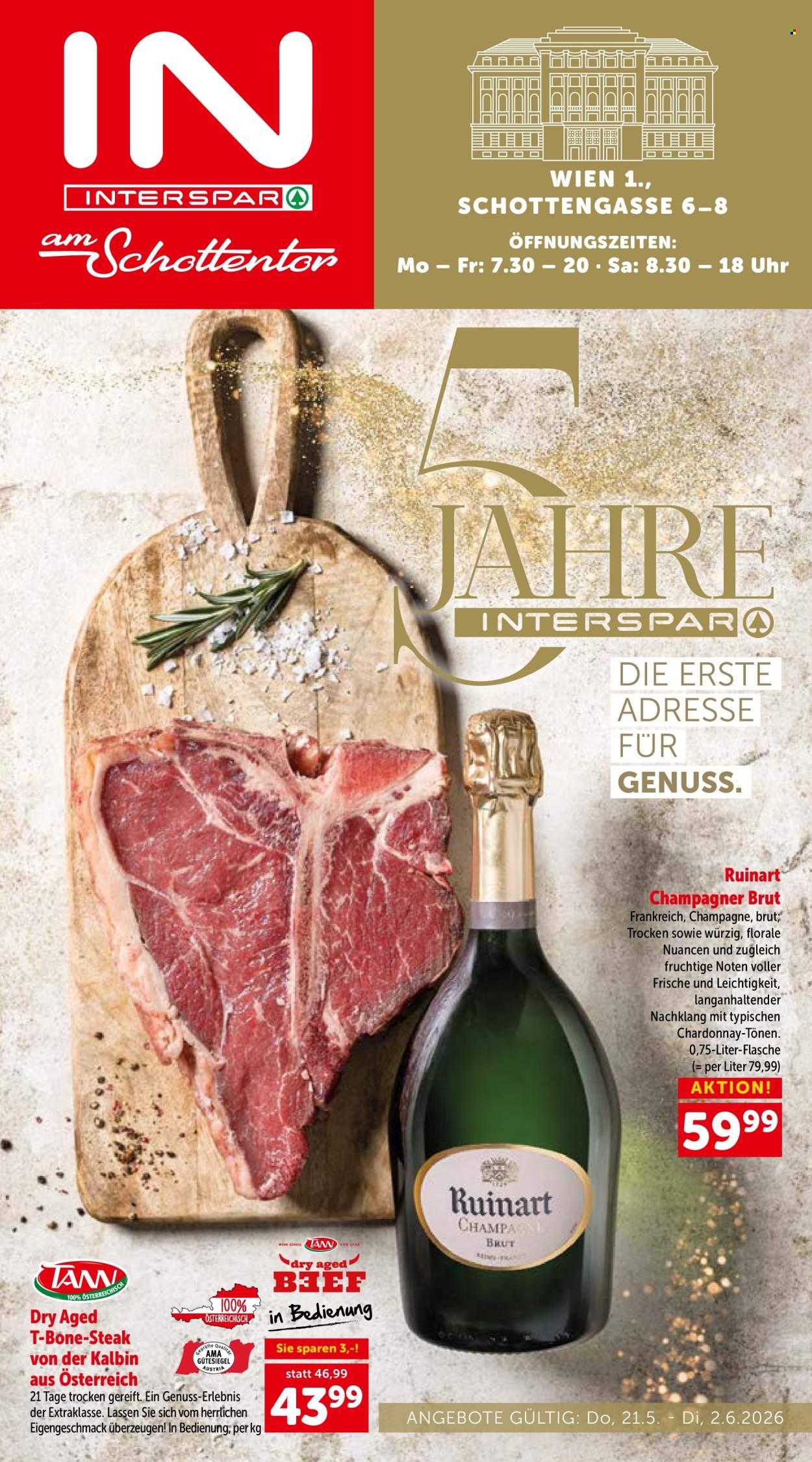 Angebote INTERSPAR - 21.5.2026 - 2.6.2026. Seite 1
