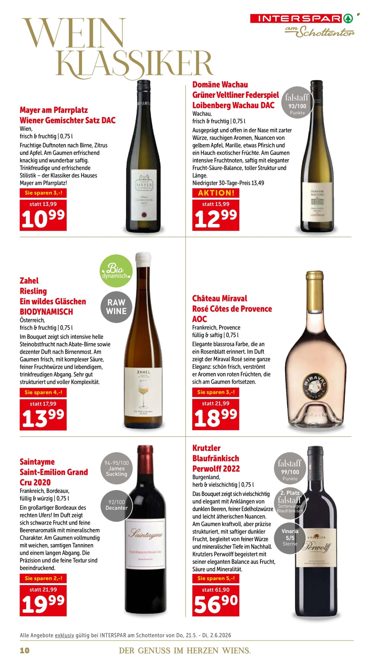 Angebote INTERSPAR - 21.5.2026 - 2.6.2026. Seite 10