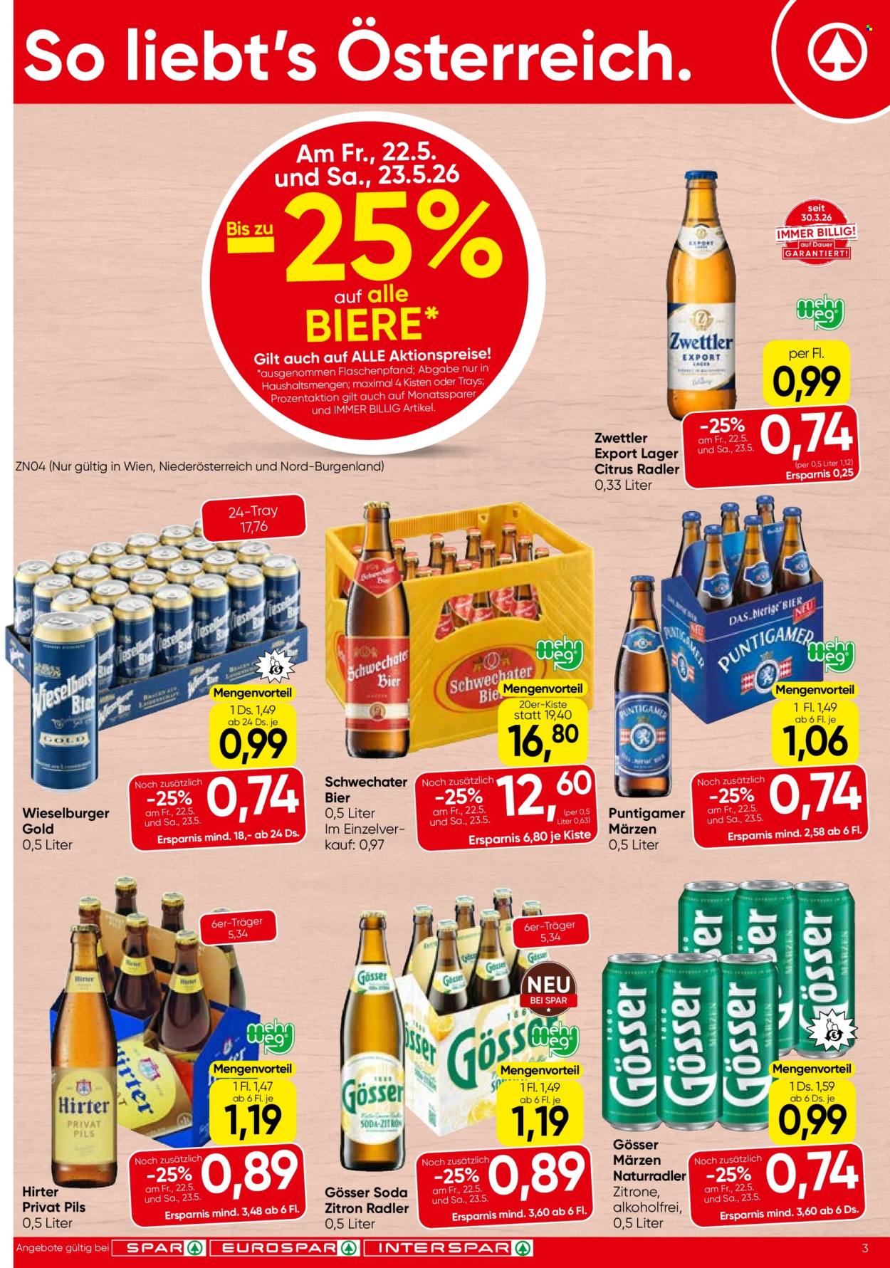 Angebote SPAR - 21.5.2026 - 2.6.2026. Seite 3