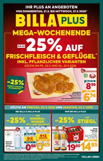 Angebote Billa Plus - 21.5.2026 - 27.5.2026.