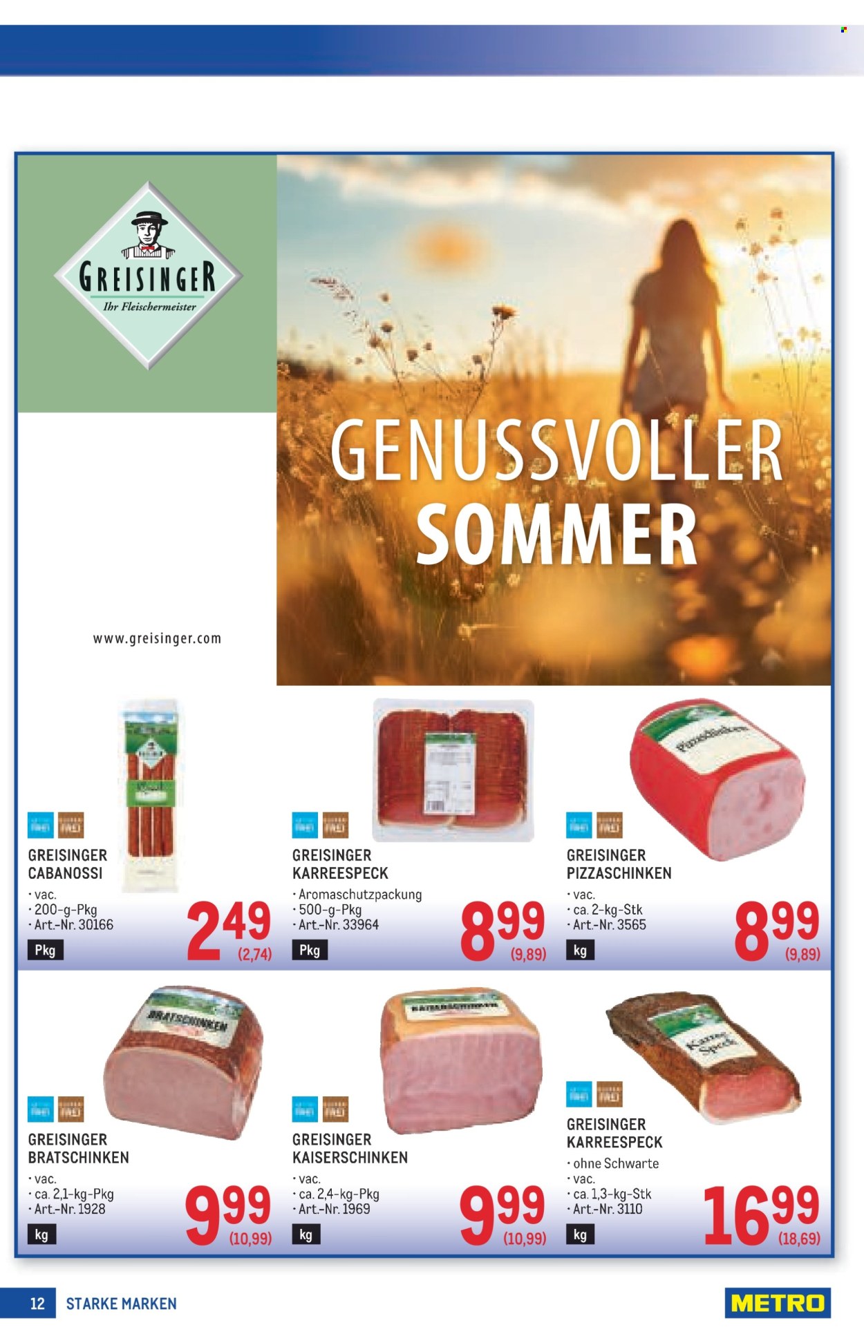 Angebote Metro - 28.5.2026 - 10.6.2026. Seite 12