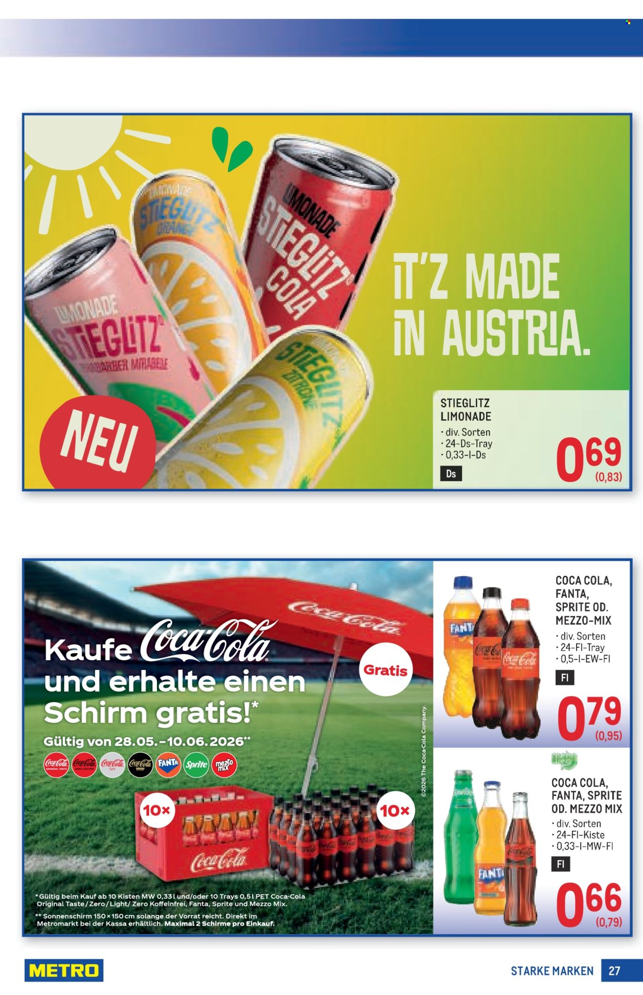 Angebote Metro - 28.5.2026 - 10.6.2026. Seite 27