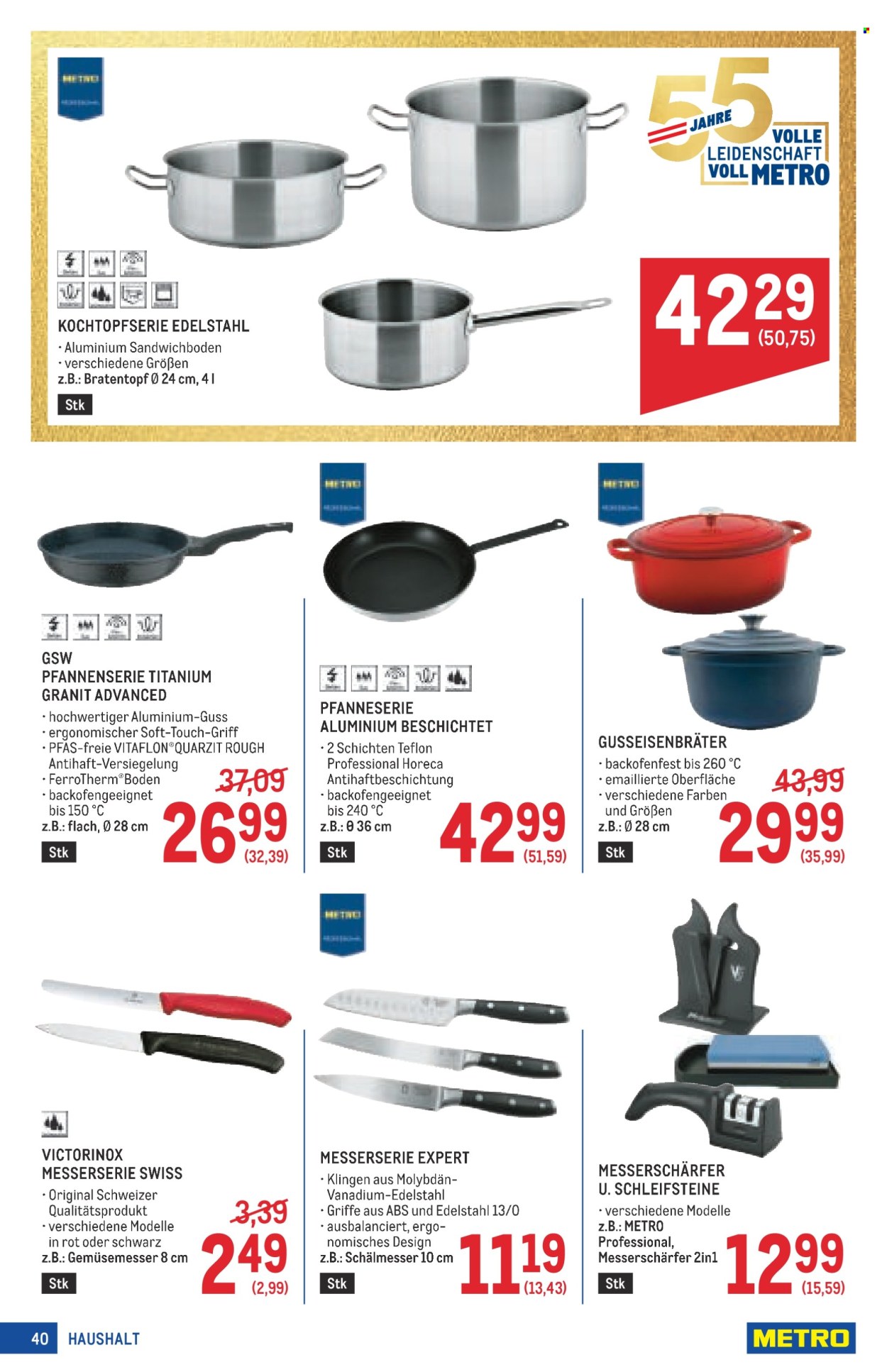 Angebote Metro - 28.5.2026 - 10.6.2026. Seite 40